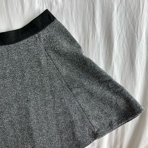 H&M black and white short skirt